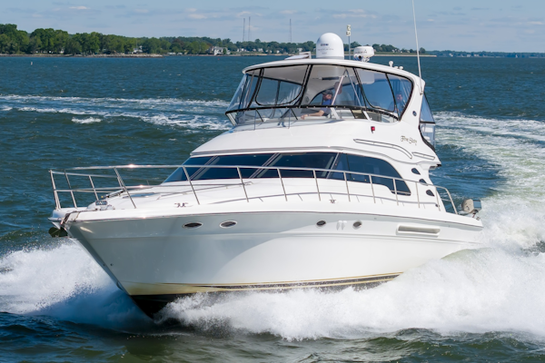 Sea Ray-560 Sedan Bridge 2002-4 Frogs Edgewater-Maryland-United States-58SeaRay560_080-6141773