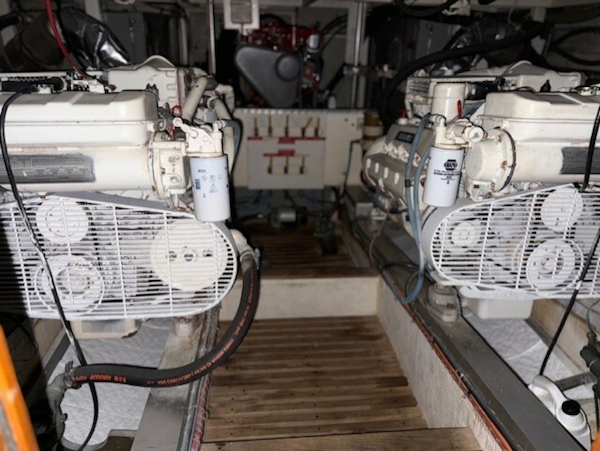 Grand Banks-Classic 1990-Spring House Branford-Connecticut-United States-engine room -6002419