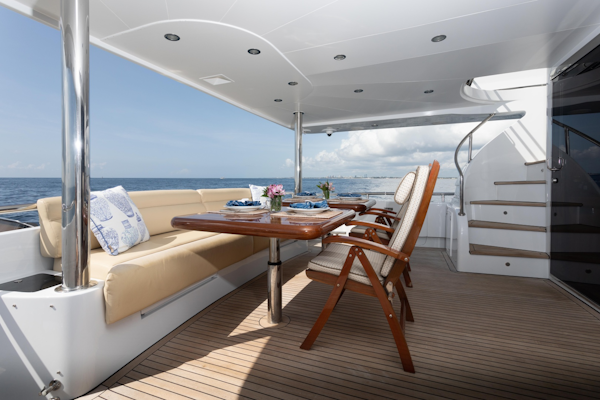 Horizon-Elegance 82 2007-RAYS Palm Beach-Florida-United States-Aft Deck-6019924