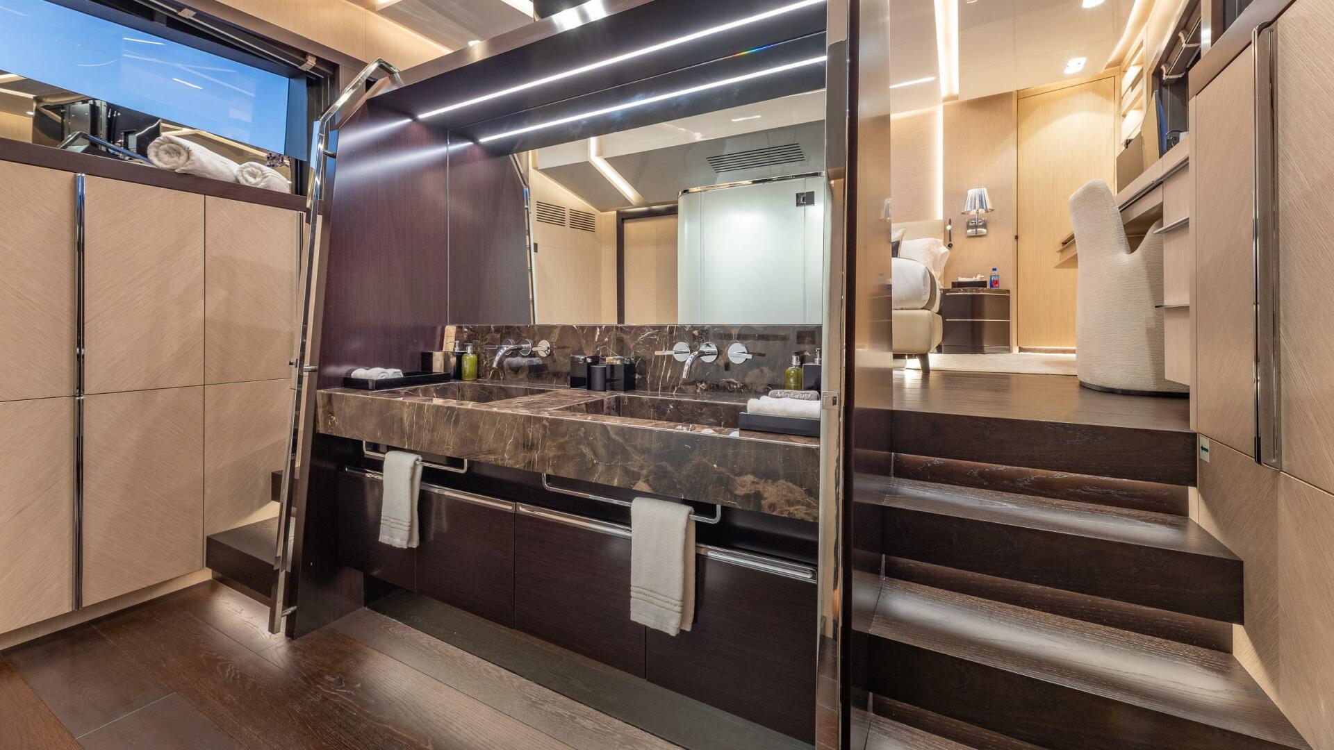 ISA-120 Sport 2017-BACK 9 AND A HALF Fort Lauderdale-Florida-United States-Master Stateroom Bath -5995381 | Thumbnail