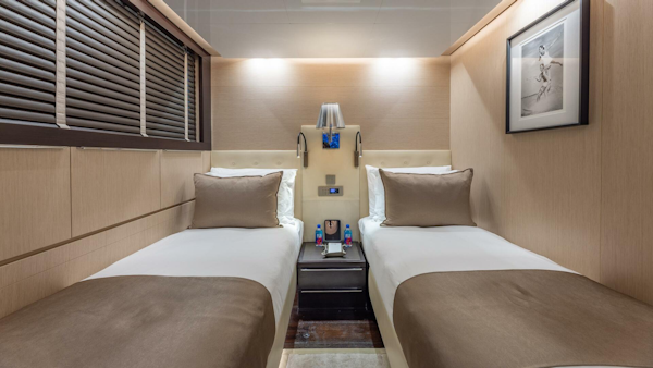 ISA-120 Sport 2017-BACK 9 AND A HALF Fort Lauderdale-Florida-United States-One Of Two Lower Deck Forward Twin Cabins Convertible To Queens -5995392