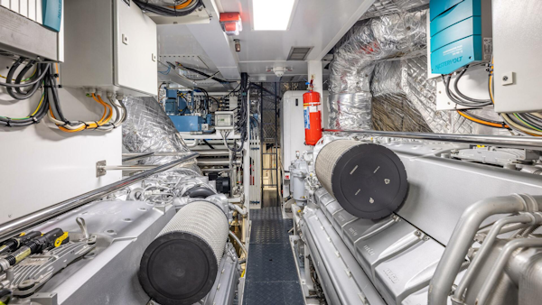 ISA-120 Sport 2017-BACK 9 AND A HALF Fort Lauderdale-Florida-United States-Engine Room -5995408