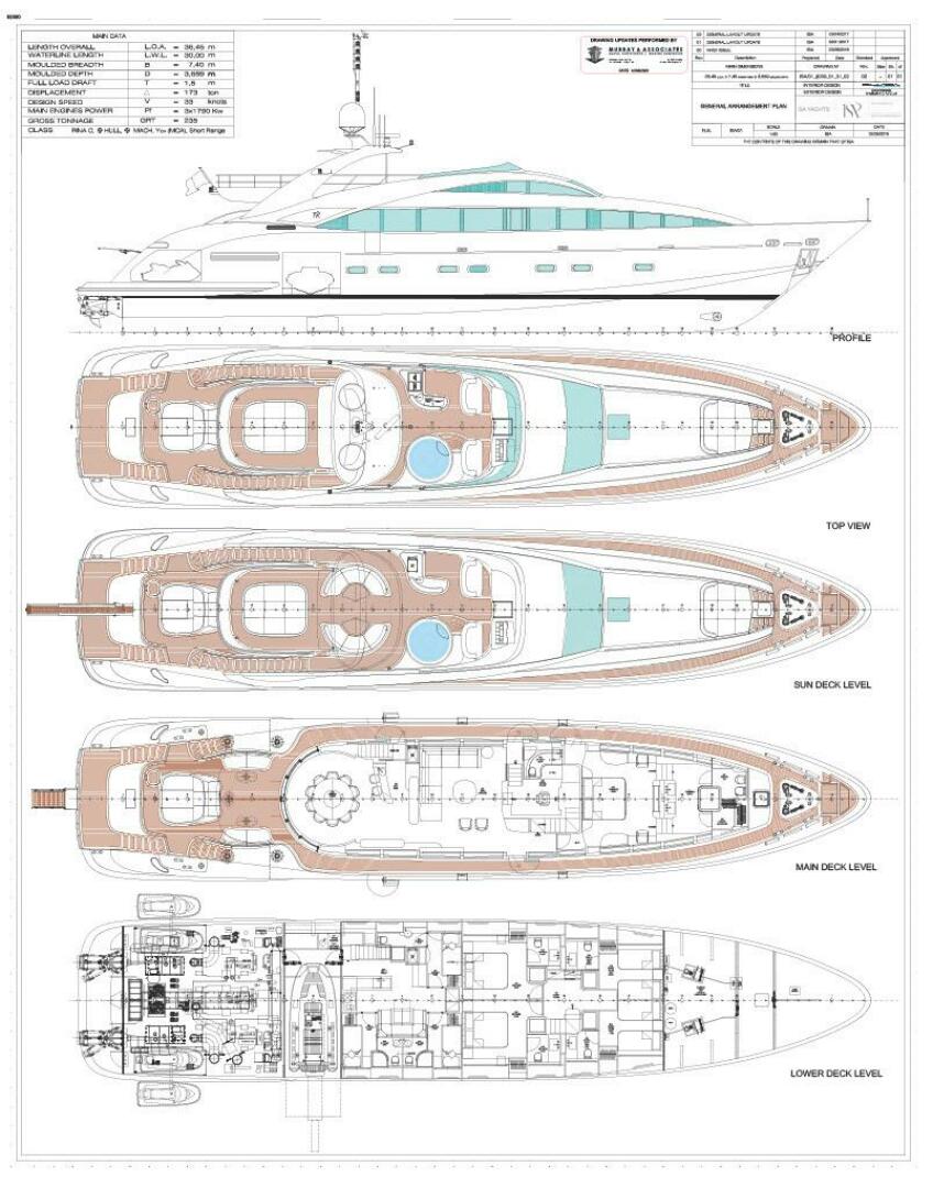 ISA-120 Sport 2017-BACK 9 AND A HALF Fort Lauderdale-Florida-United States-General Arrangement Plan BACK 9 AND A HALF -5995420 | Thumbnail