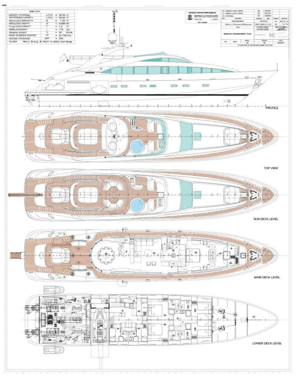 ISA-120 Sport 2017-BACK 9 AND A HALF Fort Lauderdale-Florida-United States-General Arrangement Plan BACK 9 AND A HALF -5995420
