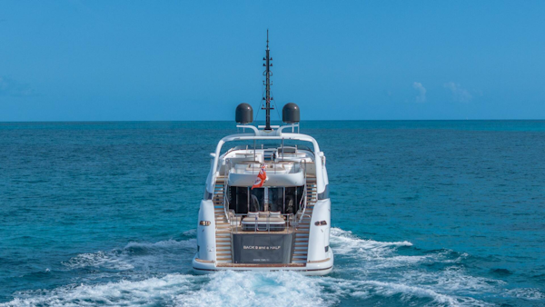 ISA-120 Sport 2017-BACK 9 AND A HALF Fort Lauderdale-Florida-United States-At Anchor -5995418