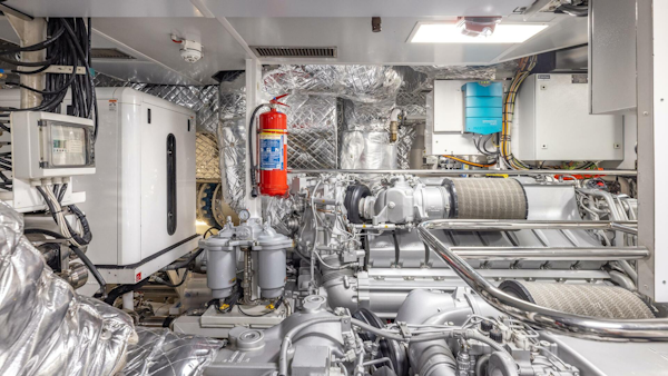 ISA-120 Sport 2017-BACK 9 AND A HALF Fort Lauderdale-Florida-United States-Engine Room -5995407