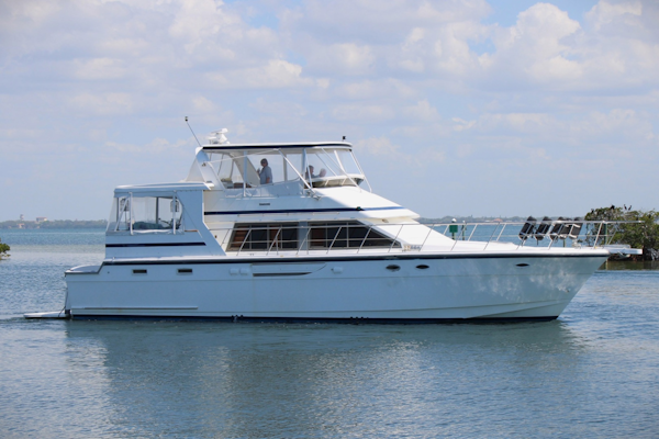 Jefferson-52 Rivanna Cockpit MY 1995-Miss Cristina Longboat Key-Florida-United States-5999563