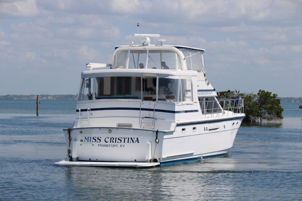Jefferson-52 Rivanna Cockpit MY 1995-Miss Cristina Longboat Key-Florida-United States-5999599