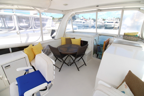 Jefferson-52 Rivanna Cockpit MY 1995-Miss Cristina Longboat Key-Florida-United States-5999587