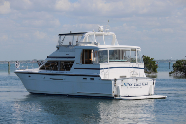 Jefferson-52 Rivanna Cockpit MY 1995-Miss Cristina Longboat Key-Florida-United States-5999600