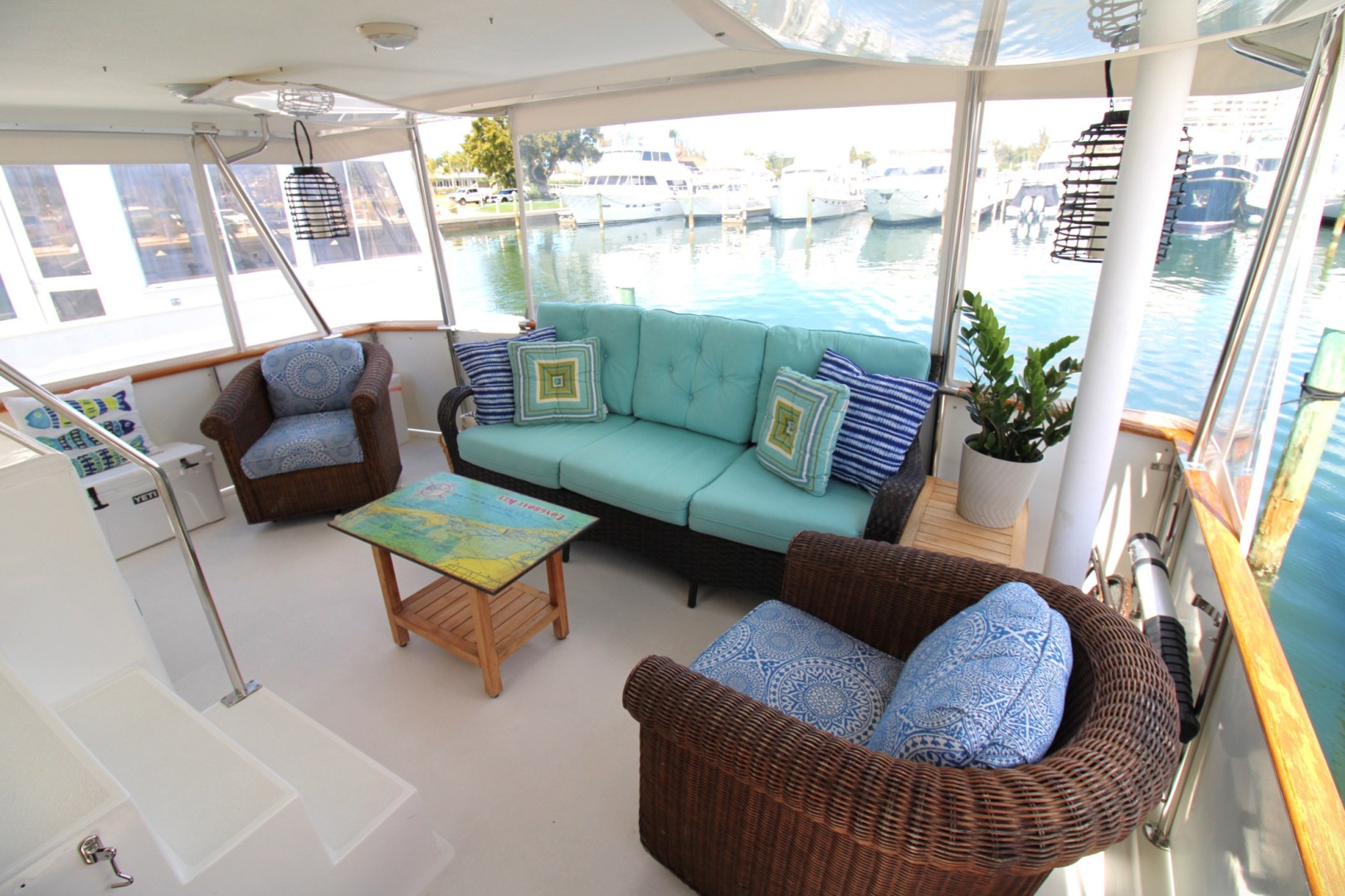 Jefferson-52 Rivanna Cockpit MY 1995-Miss Cristina Longboat Key-Florida-United States-5999565 | Thumbnail