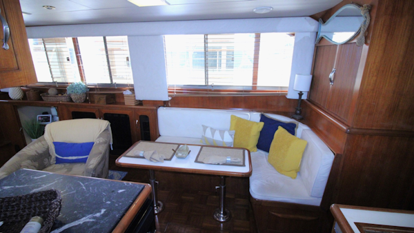 Jefferson-52 Rivanna Cockpit MY 1995-Miss Cristina Longboat Key-Florida-United States-5999571