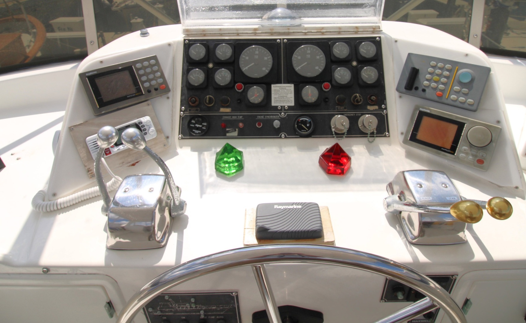 Jefferson-52 Rivanna Cockpit MY 1995-Miss Cristina Longboat Key-Florida-United States-5999588 | Thumbnail