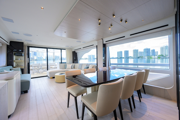 Azimut-Fly 78 2024-DT78 Aventura-Florida-United States-Azimut 78  DT78  Dinette -6001839