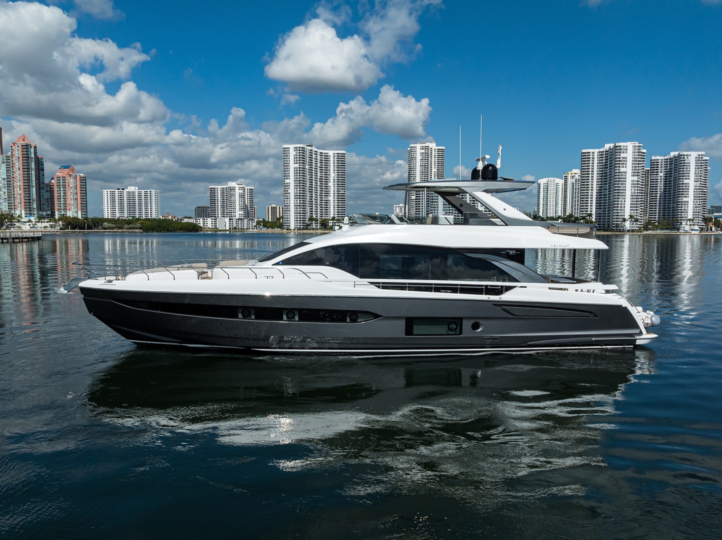 Azimut-Fly 78 2024-DT78 Aventura-Florida-United States-Azimut 78  DT78  Exterior Profile-6001937 | Thumbnail
