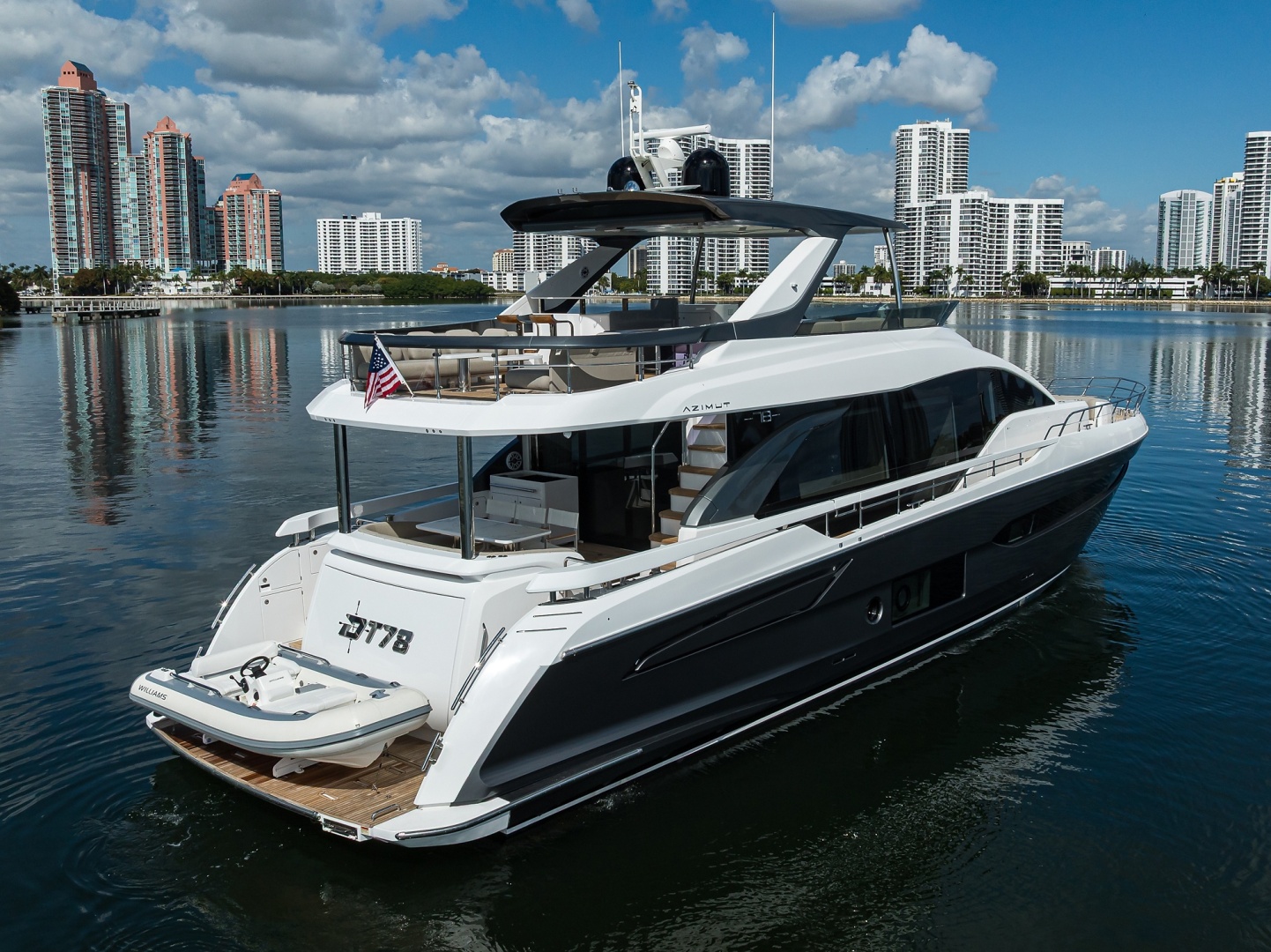 Azimut-Fly 78 2024-DT78 Aventura-Florida-United States-Azimut 78  DT78  Exterior Profile-6001943 | Thumbnail