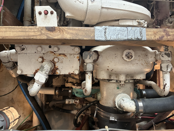 Duffy-35 Flybridge 1989-Kreweboat Bay St. Louis-Mississippi-United States-1989 Duffy 35 Flybridge  Engine-6009584
