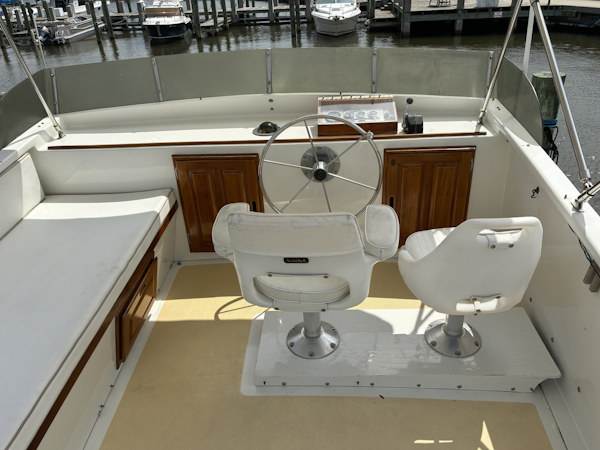 Duffy-35 Flybridge 1989-Kreweboat Bay St. Louis-Mississippi-United States-1989 Duffy 35 Flybridge  Flybridge-6009591