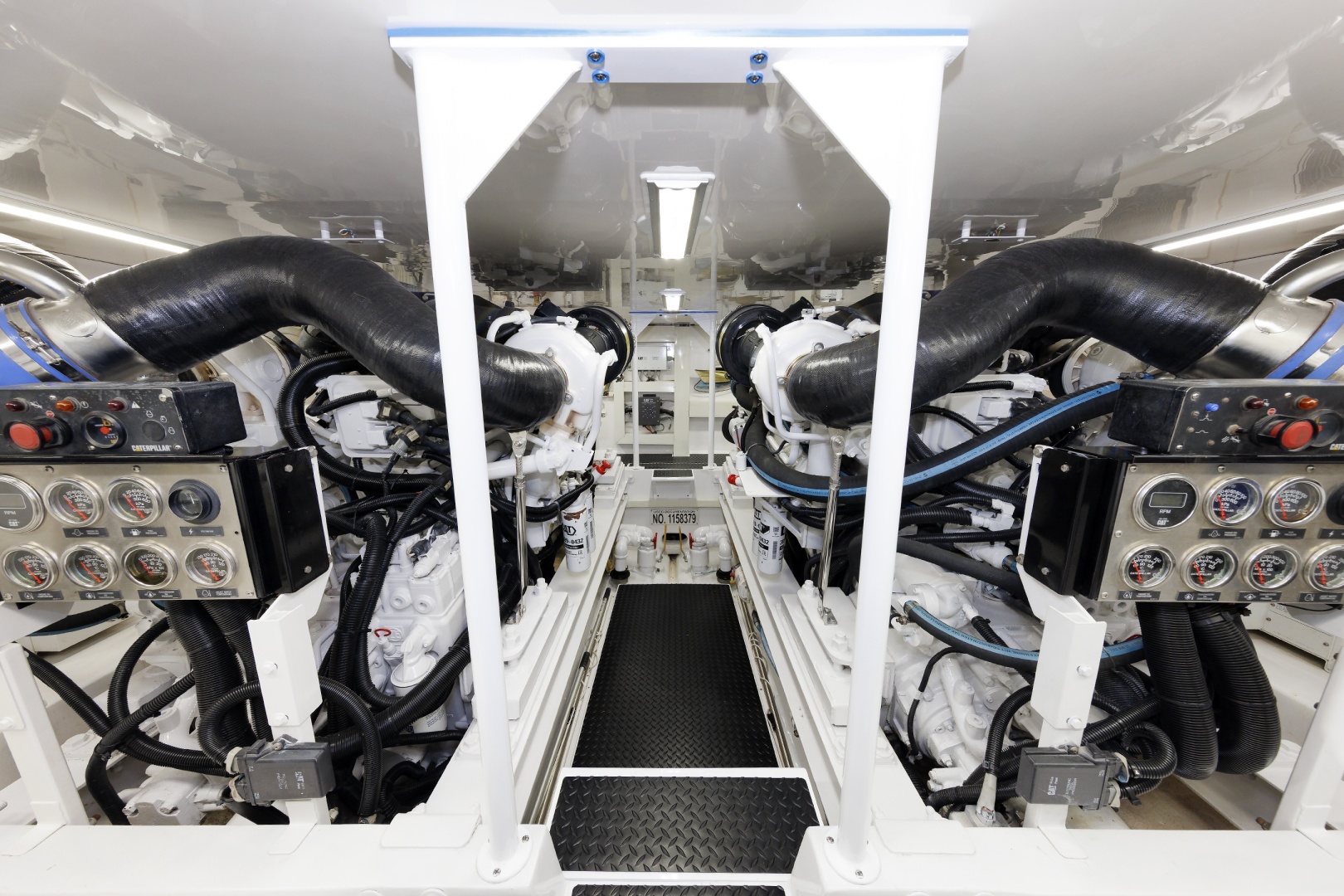 Viking-61 Convertible 2005-YOLO Westbrook-Connecticut-United States-Viking 61 YOLO  Engine Room-6006837 | Thumbnail