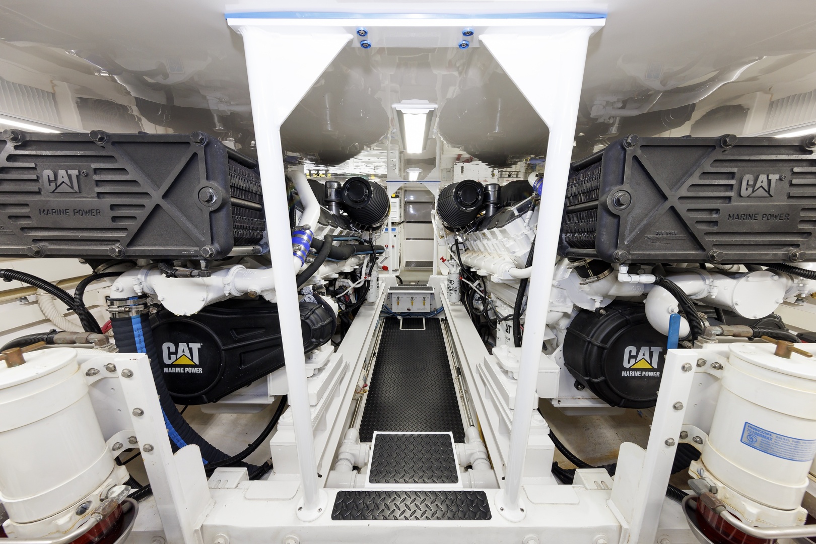 Viking-61 Convertible 2005-YOLO Westbrook-Connecticut-United States-Viking 61 YOLO  Engine Room-6006836 | Thumbnail