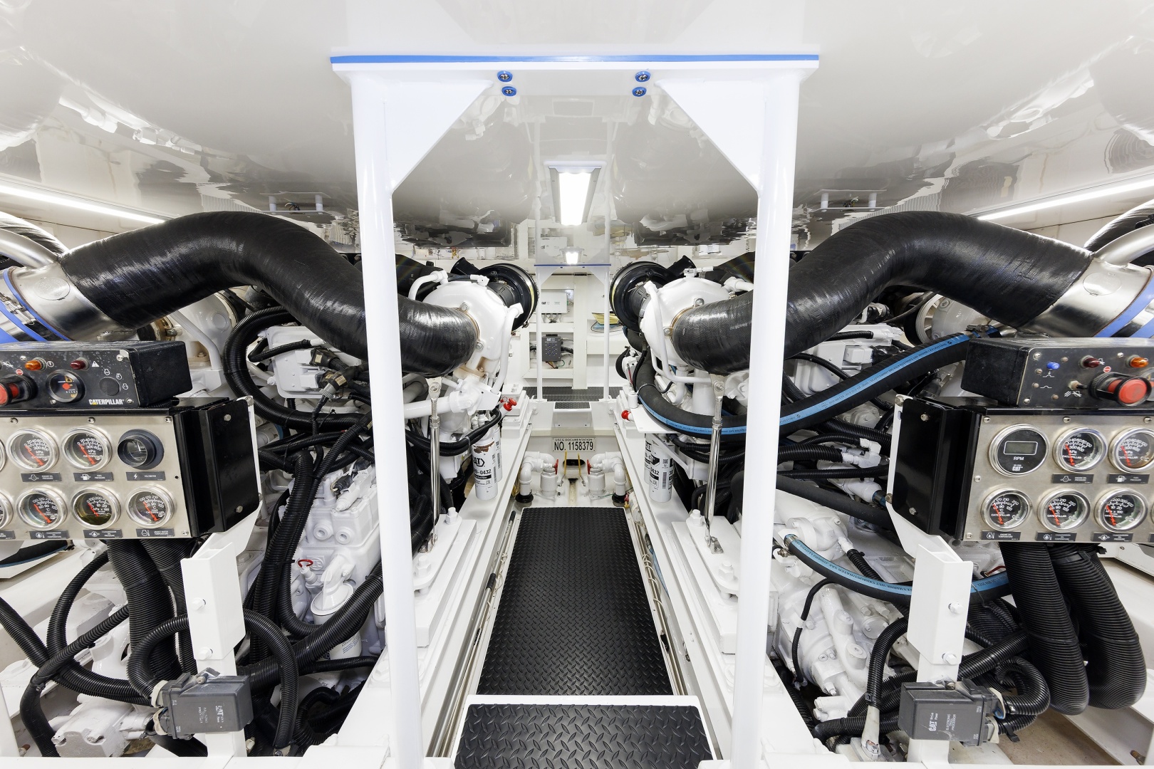 Viking-61 Convertible 2005-YOLO Westbrook-Connecticut-United States-Viking 61 YOLO  Engine Room-6006835 | Thumbnail