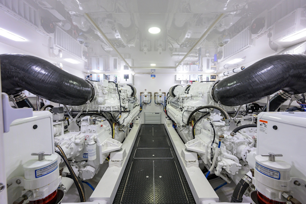 Viking-80 Skybridge 2023-MERCEDES Cabo San Lucas-Mexico-Viking 80 MERCEDES  Engine Room-6008723