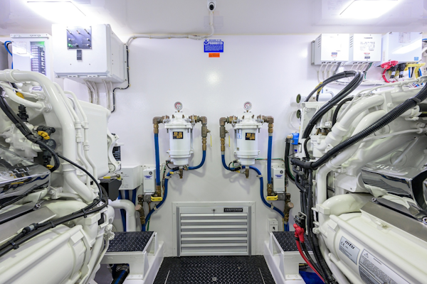 Viking-80 Skybridge 2023-MERCEDES Cabo San Lucas-Mexico-Viking 80 MERCEDES  Engine Room-6008724