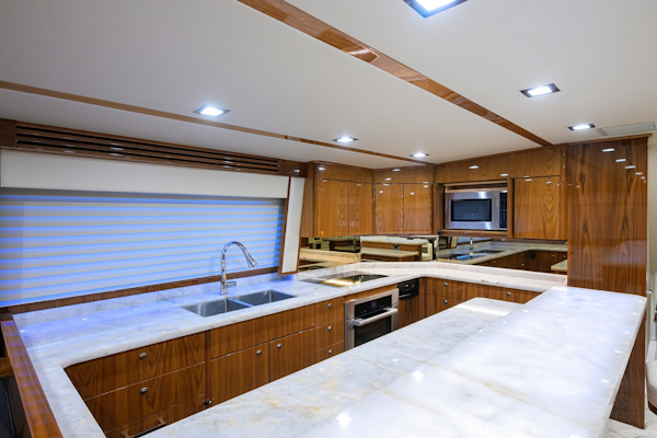 Viking-80 Skybridge 2023-MERCEDES Cabo San Lucas-Mexico-Viking 80 MERCEDES  Galley-6008683