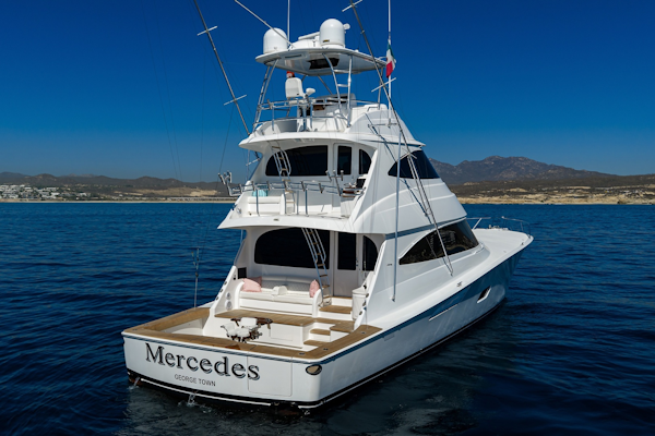 Viking-80 Skybridge 2023-MERCEDES Cabo San Lucas-Mexico-Viking 80 MERCEDES  Starboard Aft Profile -6008729