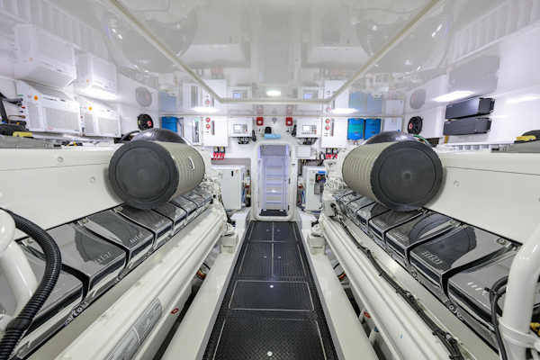 Viking-80 Skybridge 2023-MERCEDES Cabo San Lucas-Mexico-Viking 80 MERCEDES  Engine Room-6008725