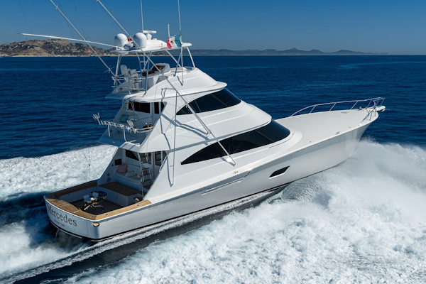 Viking-80 Skybridge 2023-MERCEDES Cabo San Lucas-Mexico-Viking 80 MERCEDES  Running Shot-6008735