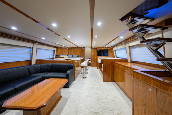 Viking-80 Skybridge 2023-MERCEDES Cabo San Lucas-Mexico-Viking 80 MERCEDES  Salon-6008678