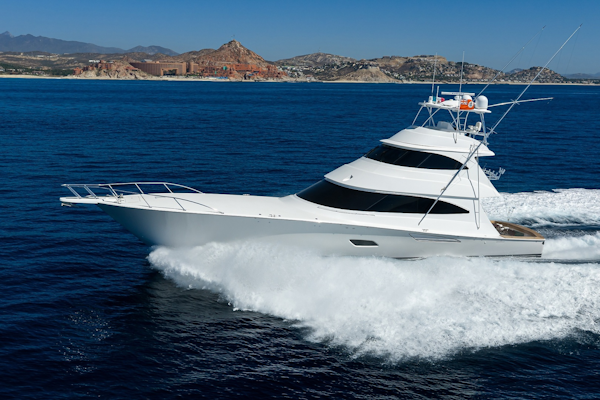 Viking-80 Skybridge 2023-MERCEDES Cabo San Lucas-Mexico-Viking 80 MERCEDES  Running Shot-6008734