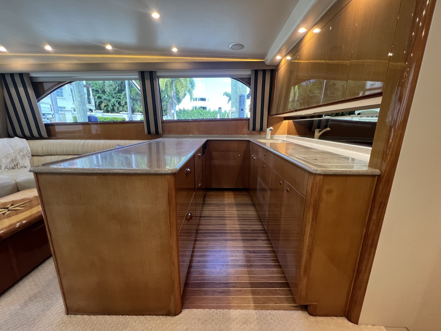 Viking-52 Convertible 2003-LET IT RAIN Bridgeport-Connecticut-United States-Viking 52 LET IT RAIN  Salon/Galley-6046152 | Thumbnail