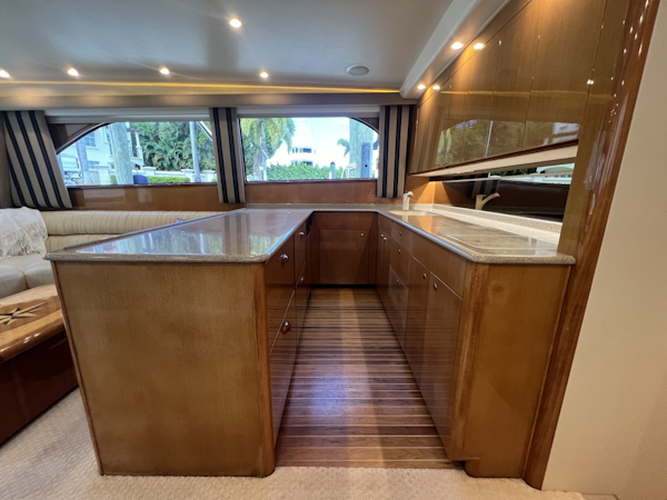 Viking-52 Convertible 2003-LET IT RAIN Bridgeport-Connecticut-United States-Viking 52 LET IT RAIN  Salon/Galley-6046152