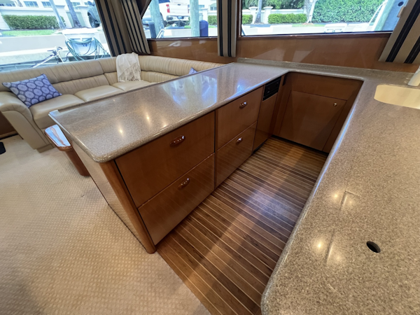 Viking-52 Convertible 2003-LET IT RAIN Bridgeport-Connecticut-United States-Viking 52 LET IT RAIN  Salon/Galley-6046154