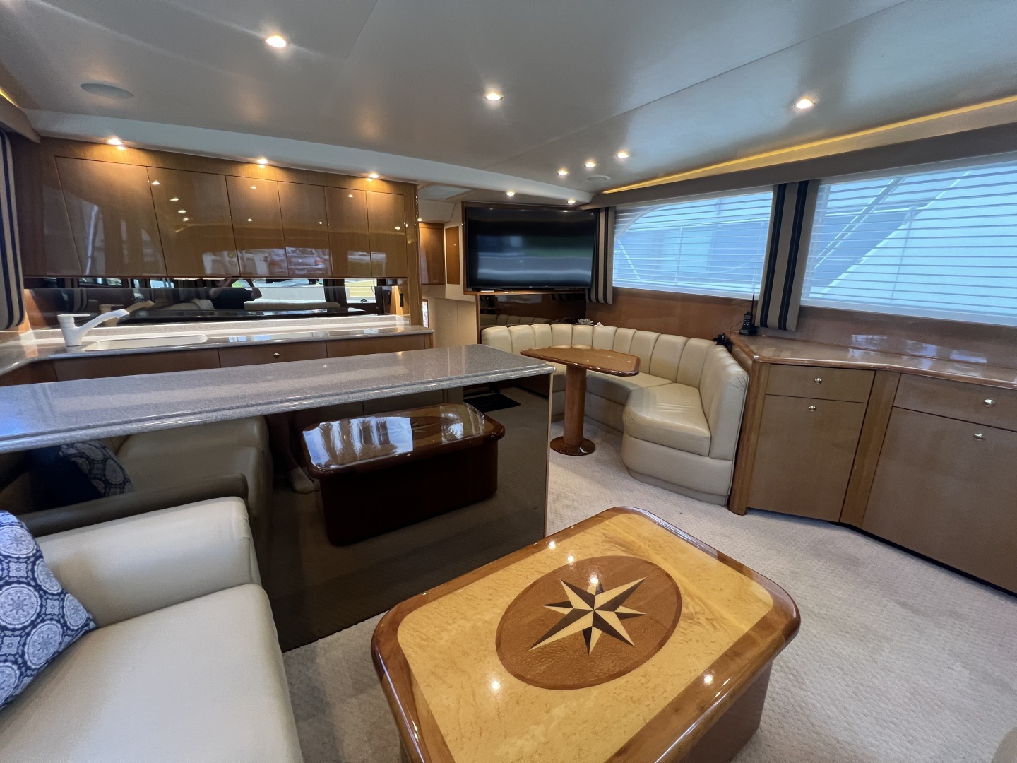 Viking-52 Convertible 2003-LET IT RAIN Bridgeport-Connecticut-United States-Viking 52 LET IT RAIN  Salon/Galley-6046153 | Thumbnail