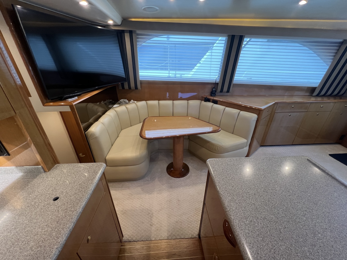 Viking-52 Convertible 2003-LET IT RAIN Bridgeport-Connecticut-United States-Viking 52 LET IT RAIN  Galley Dinette-6046151 | Thumbnail