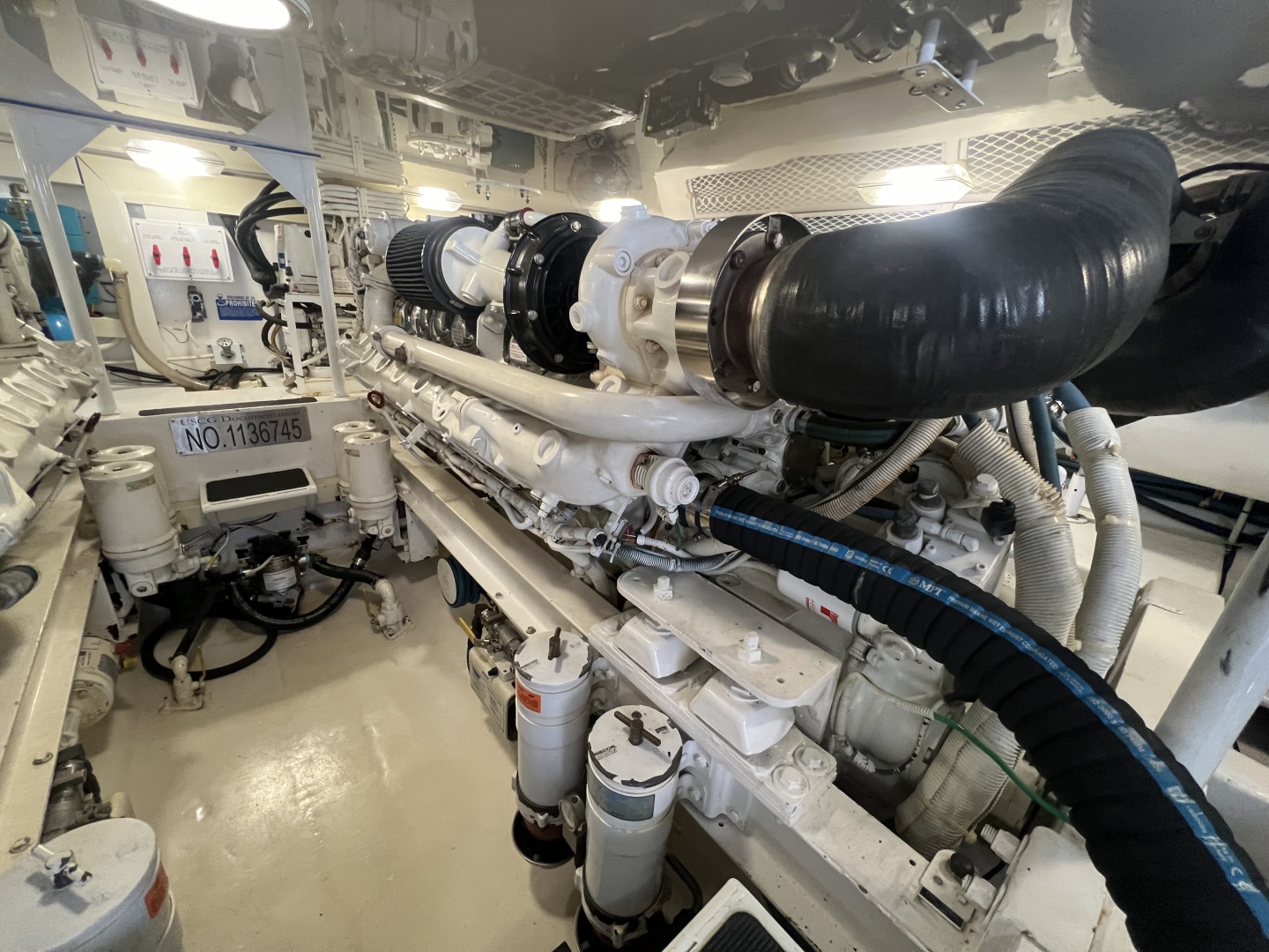 Viking-52 Convertible 2003-LET IT RAIN Bridgeport-Connecticut-United States-Viking 52 LET IT RAIN  Engine Room-6046147 | Thumbnail