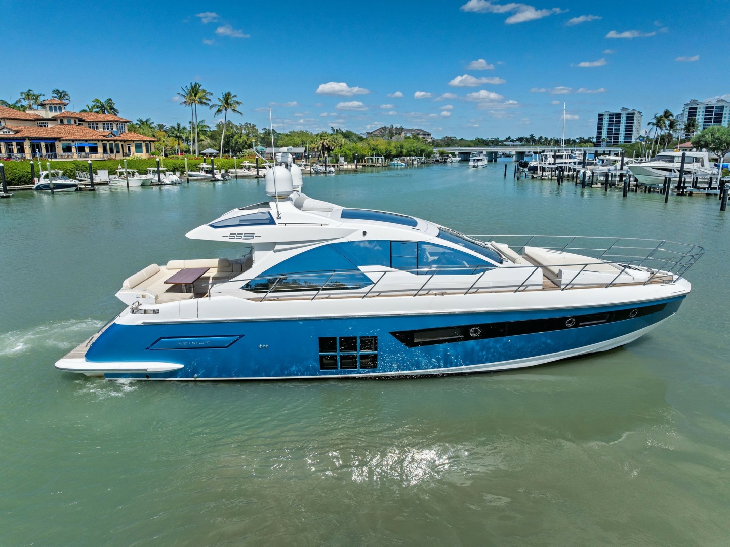 Used Azimut 55' 55S For Sale In Florida | RADIO WAVES | United