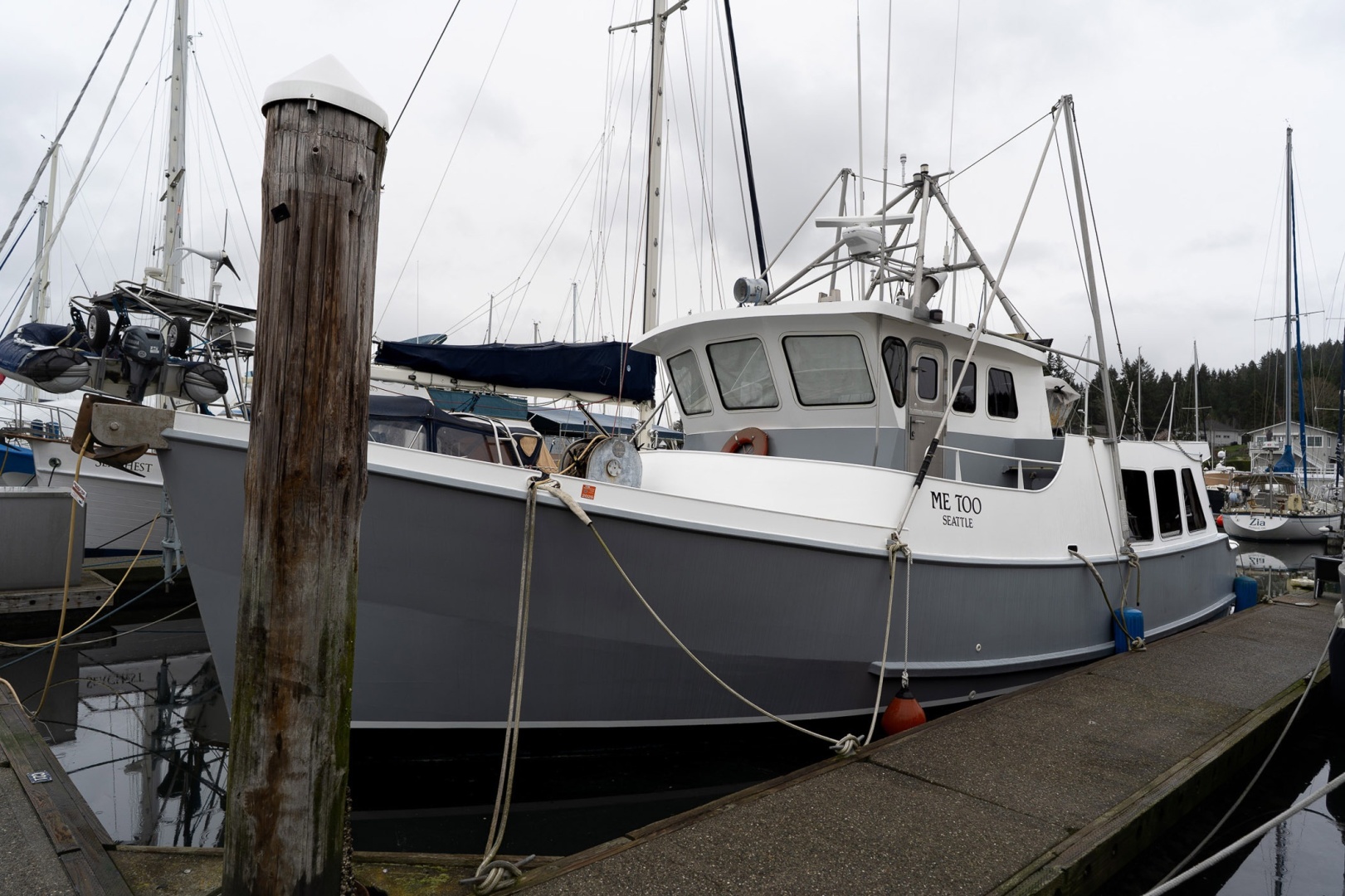 Custom-Steel Trawler 43 1997-Me Too Poulsbo-Washington-United States-6012958 | Thumbnail