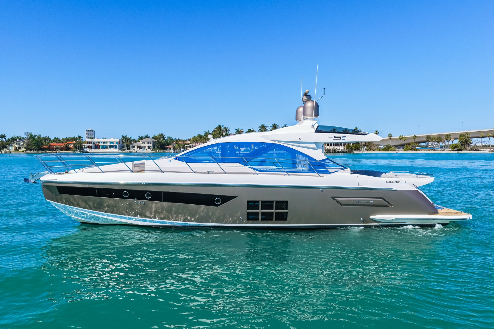 キアマム Used Azimut 60' S6 For Sale In Florida | Miss Kym | United Yacht Sales