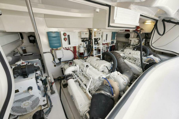 Viking-42 Open 2015-GAMECHANGER Jupiter-Florida-United States-Viking 42 GAMECHANGER  Engine Room-6019459
