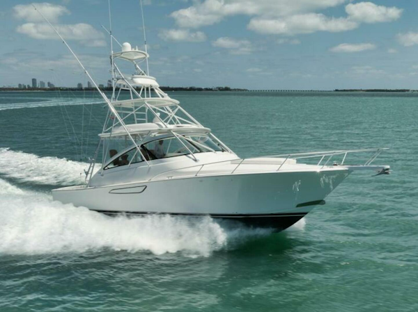 Viking-42 Open 2015-GAMECHANGER Jupiter-Florida-United States-Viking 42 GAMECHANGER  Running Shot-6019461