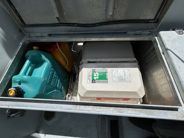 Custom 1998-Silver Bullet New Bern-North Carolina-United States-Cockpit liferaft locker-6072069