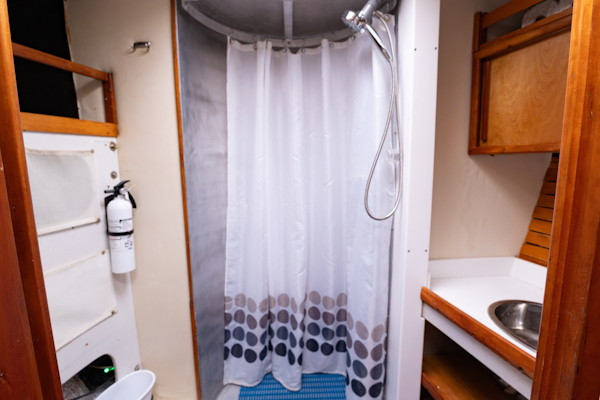 Custom 1998-Silver Bullet New Bern-North Carolina-United States-Forward head/shower-6071621
