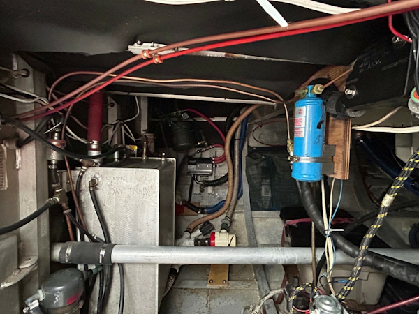 Custom 1998-Silver Bullet New Bern-North Carolina-United States-Aft equipment space-6071988