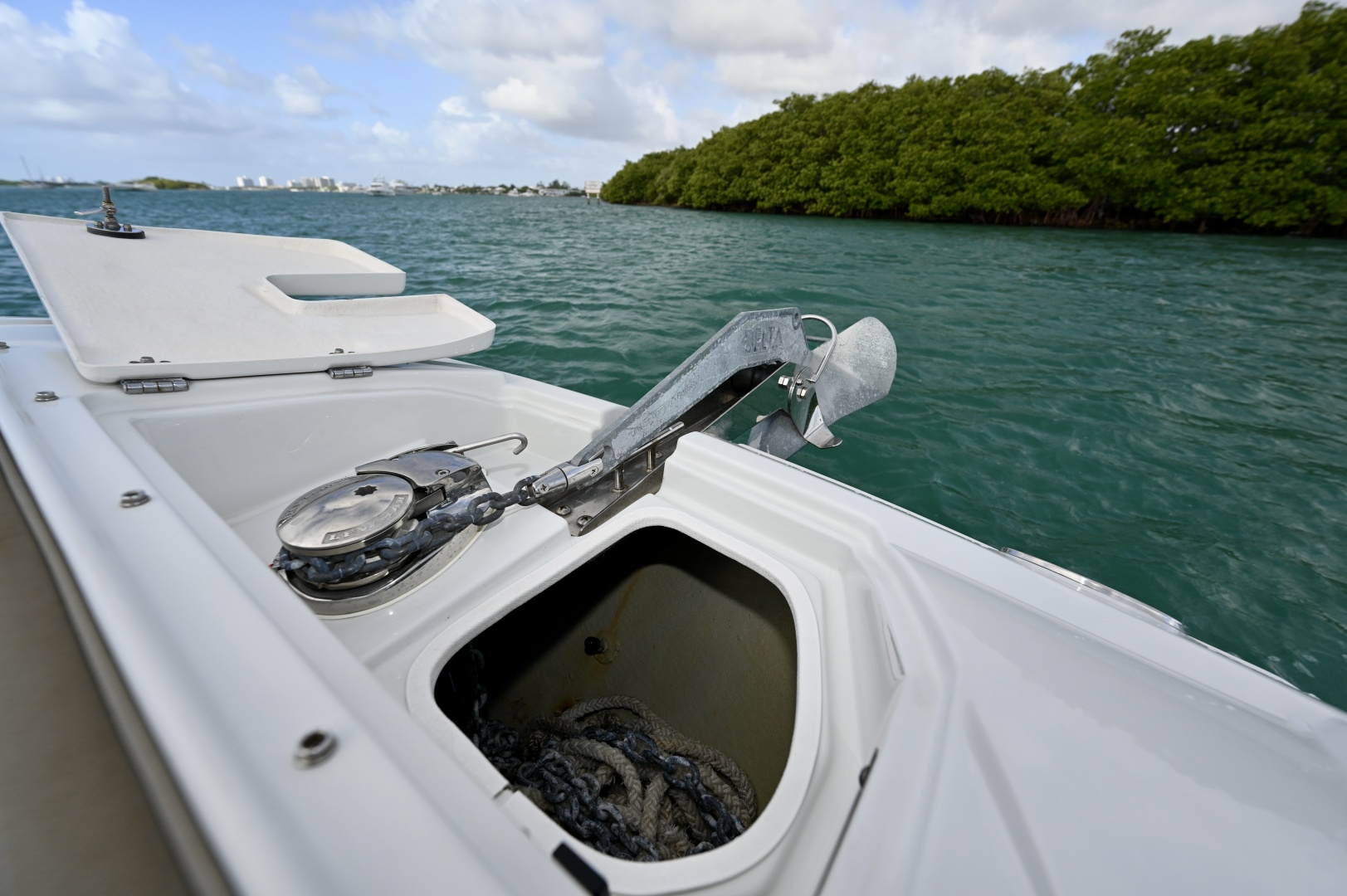 Crownline-Eclipse E 305 XS 2020 -North Miami-Florida-United States-Lewmar Windlass and Anchor Locker-6024949 | Thumbnail