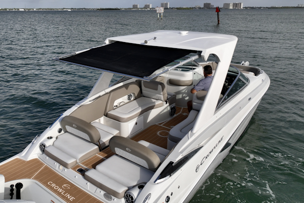 Crownline-Eclipse E 305 XS 2020 -North Miami-Florida-United States-Aft Sunshade Deployed-6024953