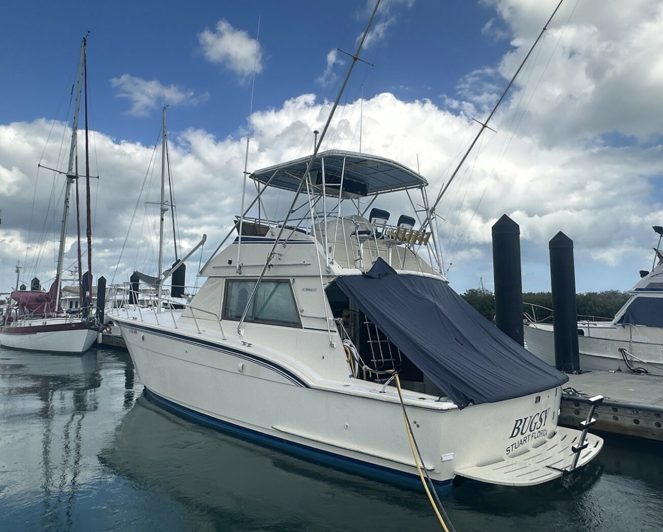 Hatteras-43 Convertible 1981-Bugsy Ft. Pierce-Florida-United States-6027718 | Thumbnail